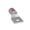Panduit One-Hole Compression Lug, Standard Barrel, Copper, Red LCAX300-38-6 - alternate 1